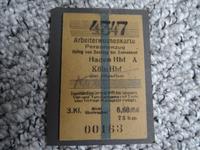 Deutsche Reichsbahn Edmondson Fahrschein zw. Hagen und Köln Nordrhein-Westfalen - Haltern am See Vorschau