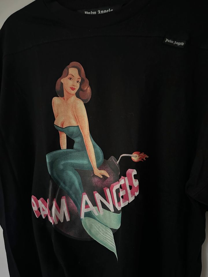 Palm Angels T-Shirt oversized L NP 430 Dollar in Hamburg