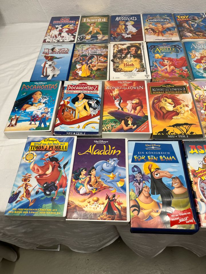 Disney VHS Kassetten in Augsburg
