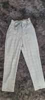 Stoffhose mit Bindegürtel kariert schwarz weiss H&M Gr. 38 Nordrhein-Westfalen - Bad Laasphe Vorschau