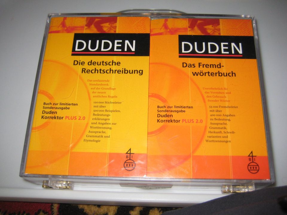 DUDEN KORREKTOR mit CD mit Koffer. Unbenuzte. in Hannover