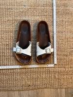 Birkenstock Damen weiß Kork Sommer original 39 40 Leder Sandalen Köln - Ehrenfeld Vorschau