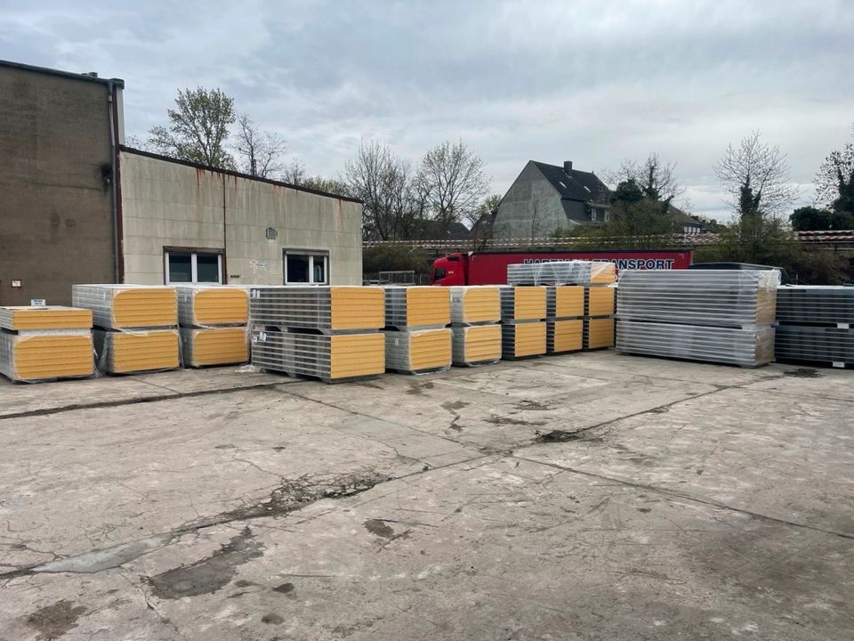 Sandwichpaneelen Isopaneelen Thermowände,  2500mm PUR 100 in Oberhausen