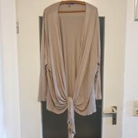 Ulla Popken Damen beige Jersey Jacke Gr, 54/56 offene Form V Kiel - Wellsee-Kronsburg-Rönne Vorschau