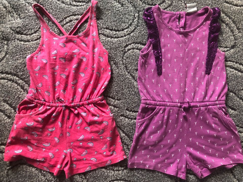 Kurze Overalls, Jumpsuit Topolino Gr 128 ~Top ❤️ in Eisleben