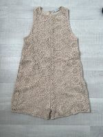 Zara Jumpsuit aus Häckelspitze mit Rückenschlitz Größe M beige Nordrhein-Westfalen - Altena Vorschau