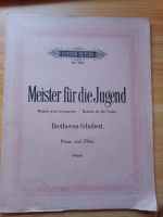 Meister für die Jugend Beethoven Schubert Piano u. Flöte Nr. 2761 Bayern - Glonn Vorschau