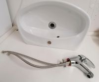 Hand Waschbecken weiß + Wasserhahn Bayern - Dasing Vorschau