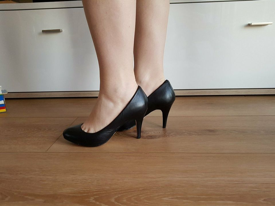 BUFFALO London Pumps, High Heels, Echtleder, schwarz, Gr. 36 NEU! in Aachen