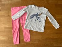 MINI BODEN Shirt Einhorn NEXT Schlafanzug Leggings Gr. 116/122 Bayern - Theres Vorschau