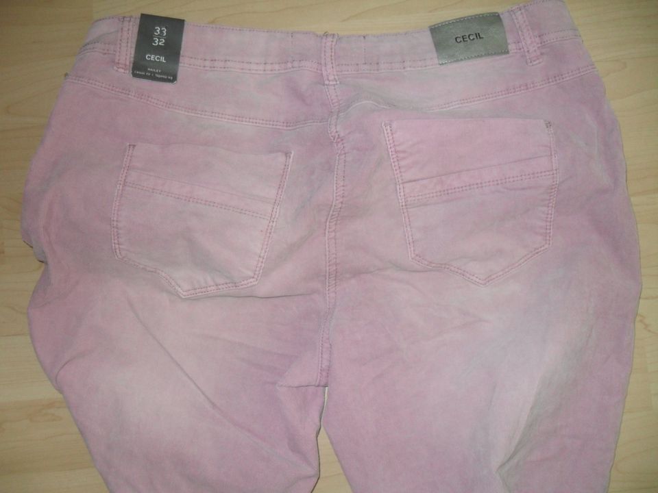 NEU * CECIL Hose 33 32 * 42 44 regular * rosa in Bielefeld