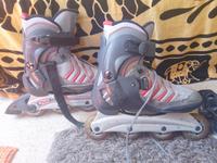 Inlineskates silber Gr. 42,5 Kr. München - Oberhaching Vorschau