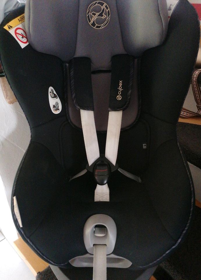 Cybex Kindersitz Sirona S I-Size Premium Black Reboarder in Sulzheim