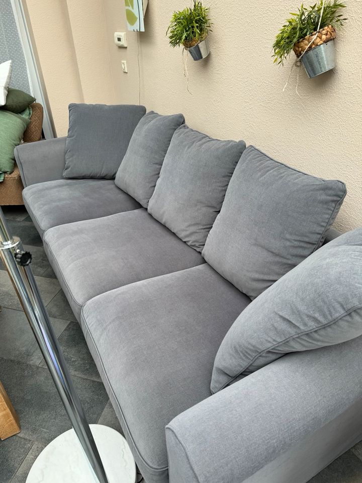 Ikea 3 er Sofa Grönlid grau gebraucht in Gronau (Westfalen)