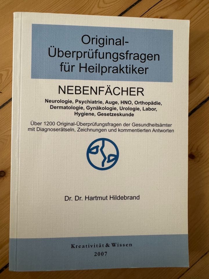 Original Überprüfungsfragen für Heilpraktiker - Nebenfächer in Unna