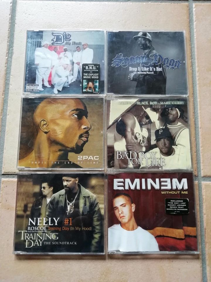 Maxi CD   2 Pac, Madonna, rammstein, eminem in Oberzent