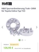 H&R Spurverbreiterung Trak+ DRM 20MM Toyota Nordrhein-Westfalen - Dormagen Vorschau