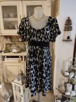 Kleid Animal Print Schwarz Weiß Cato XL Hessen - Obertshausen Vorschau