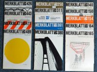 Merkblätter der Beratungsstelle für Stahlverwendung Anzeige 2 Bayern - Höchberg Vorschau