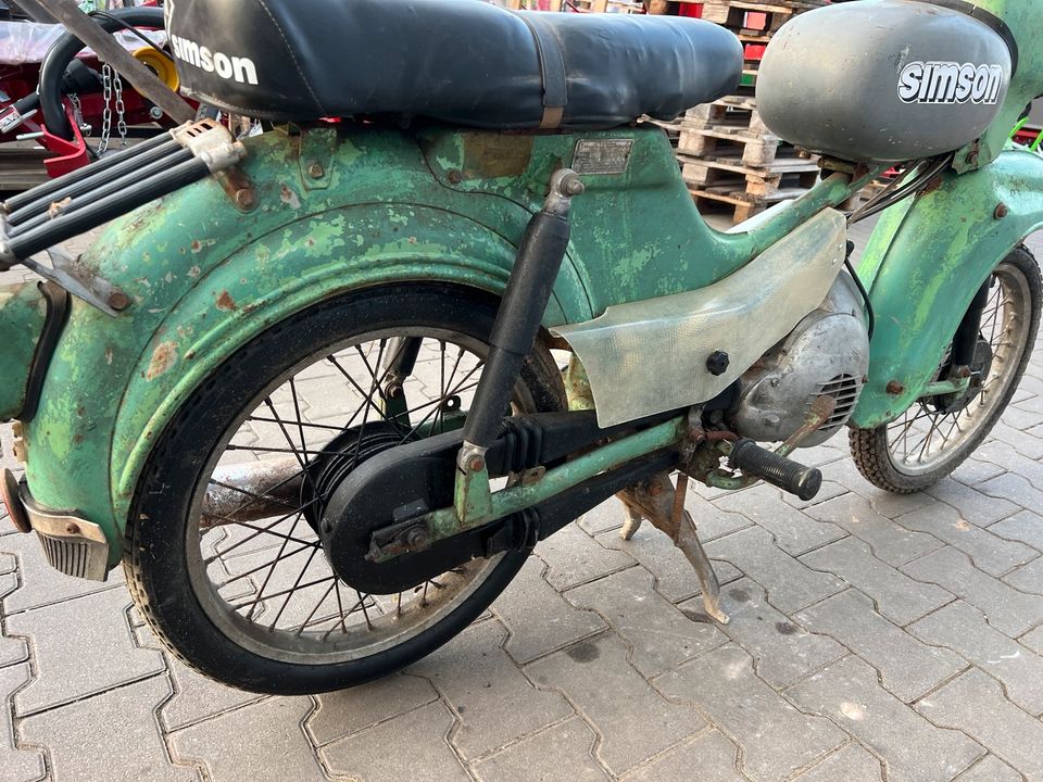 Simson Star SR4-2/1 SR4 1976 Moped Mofa Roller E122 in Osterweddingen