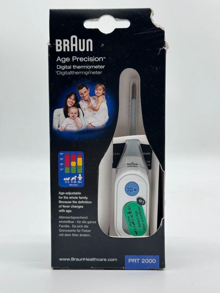 Braun PRT2000 - Fieberthermometer - Fieberalarm in Hamburg