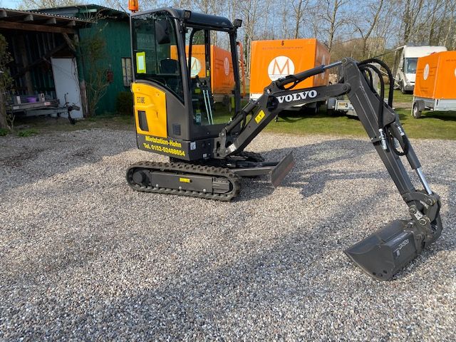 Volvo EC 18 Minibagger Bagger 2to zu vermieten Bagger mieten in Elsdorf-Westermühlen