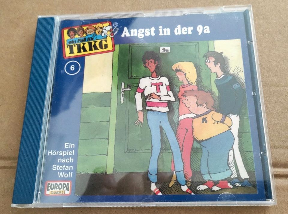 TKKG CD Angst in der 9a Folge 6 in Hamburg