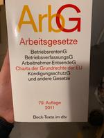 ArbG Arbeitsgesetze Fachbuch Nordrhein-Westfalen - Detmold Vorschau