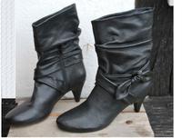 BRUNO PREMI Damen Stiefeletten  EU 38 UK 5 Leder weich schwarz Berlin - Zehlendorf Vorschau