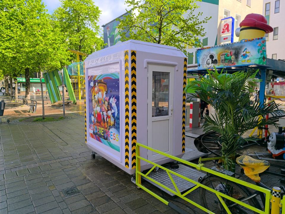 Kioskkabine | Wachhaus | Verkaufsmobil | Mobile Verkaufsstände | Pförtnerhaus | Verkaufspavillion | Kassenhaus | Mobiler Kiosk | Mobiler Marktstand | Verkaufsstand | Mobile Toilette | BarrierefreiesWC in Emden