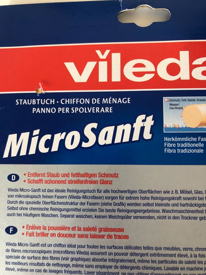 Vileda Staubtuch Micro Sanft Neu OVP in Osnabrück