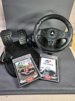 Thrustmaster T80, Lenkrad mit Pedalen, PS2/3 mit Spielen Hohen Neuendorf - Borgsdorf Vorschau