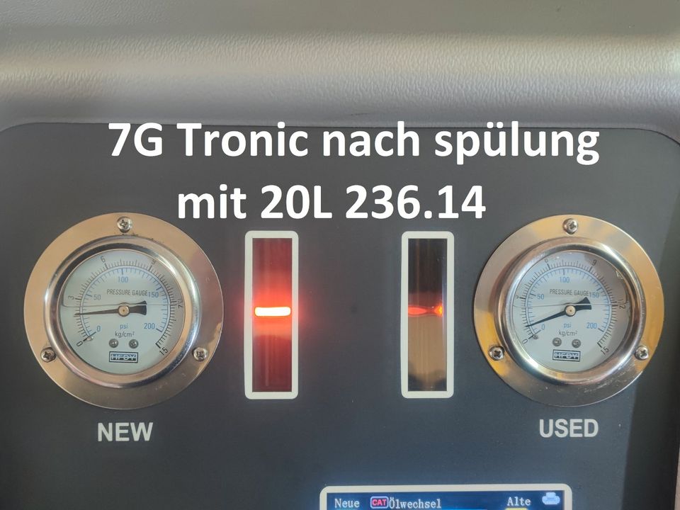 Getriebespülung / Getriebedialyse® Mercedes 5G-Tronic / 7G-Tronic / 7G-Tronic+ / 9G-Tronic 7G-Tronic+ / 9G-Tronic in Kiel