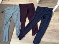 44-46 - Tcm Tchibo Leggings L - kariert blau Strick Nordrhein-Westfalen - Erftstadt Vorschau