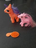 2 kleine Spielzeug pony Ponys little pony mit bürste Bayern - Bubesheim Vorschau