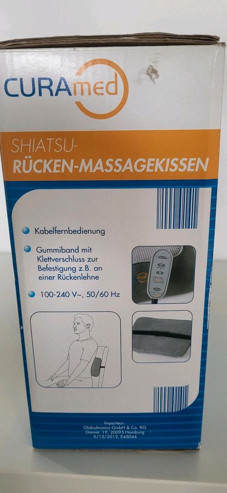 Shiatsu Rücken- Massagekissen Curamed in Krefeld