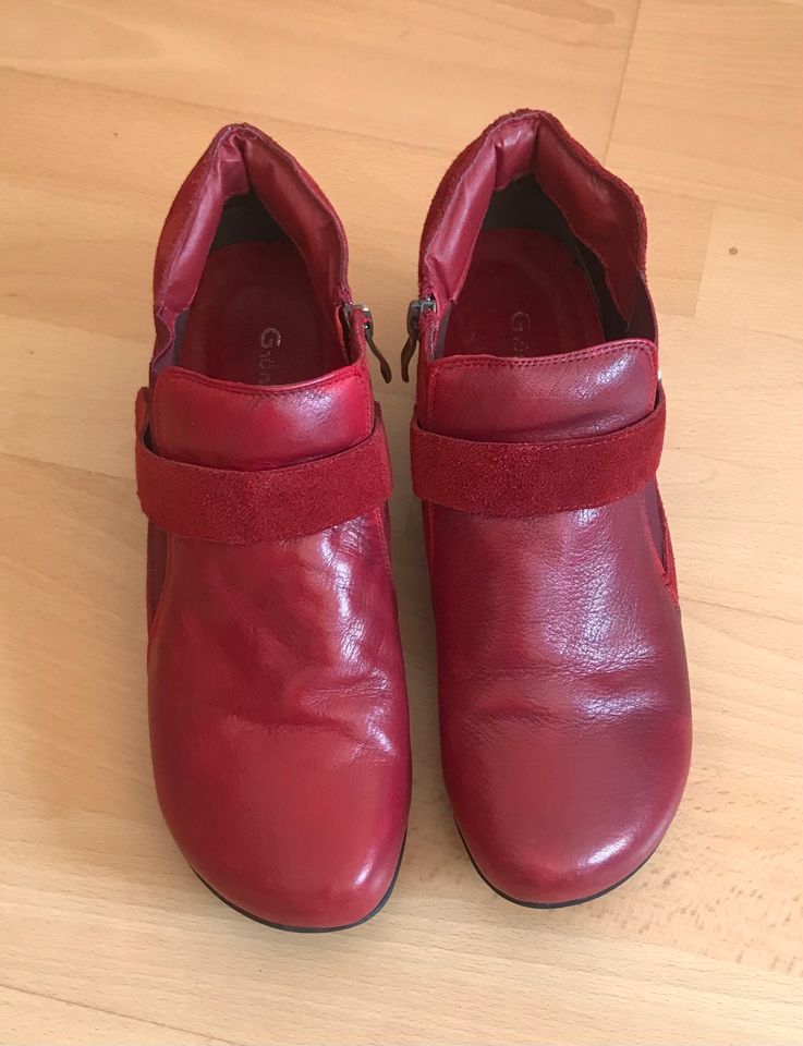 2x Grünwald Komfort Damenschuhe Sneaker Boots Gr. 41 Leder in Gladbeck