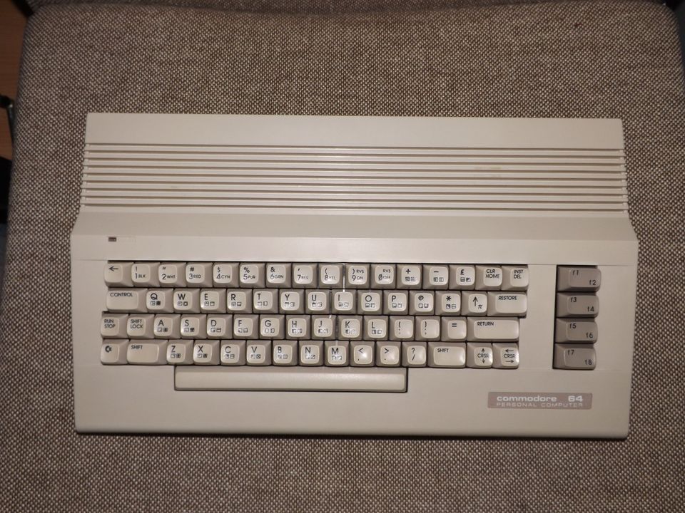 C64C mit Floppy, gereinigt, überholt, mit Neuteilen in Eckernförde