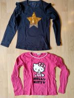 Sweatshirt Longsleeve 134 Pailletten Hello Kitty Baden-Württemberg - Pliezhausen Vorschau