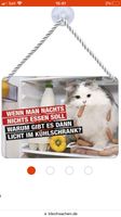 Kulthänger Blechschild Nasch Katze Küche Geschenk Kühlschrank NEU Rheinland-Pfalz - Gau-Algesheim Vorschau