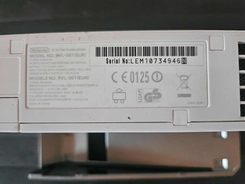 Nintendo Wii Konsole Weiß Paket Ohne OVP Nur Konvolut in Murr Württemberg