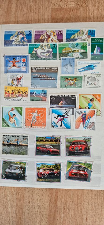 Sport Briefmarken International in Berlin