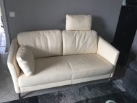 Intertime Nimbus 6500NP. Designer Sofa Leder Vanille wie Neu! Baden-Württemberg - Oberboihingen Vorschau