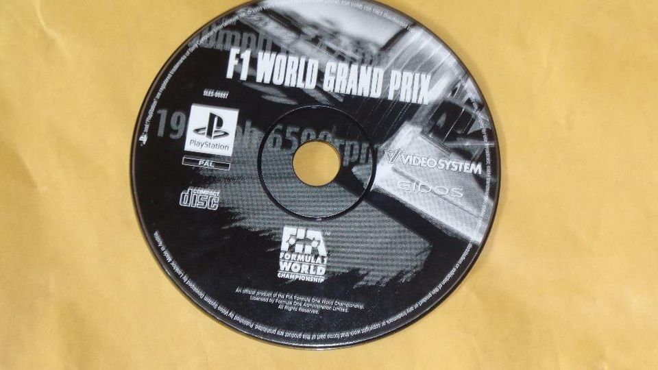 f1 world grand prix ps1 spiel in Dortmund