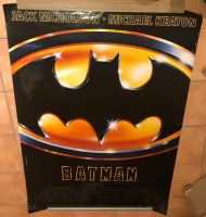 Orig. Kinoposter "Batman" (1989!) DIN A0, druckfrisch & gerollt! Bayern - Freising Vorschau