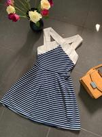 ASOS Kleid Gr. S Marine weiß blau gestreift Frankfurt am Main - Ostend Vorschau