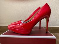 Rote Lack High Heels Hessen - Reinheim Vorschau