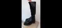 NEUER Lederstiefel, Biker Boot, Schwarz - BRONX, Gr. 40 Düsseldorf - Oberbilk Vorschau