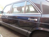 Mercedes SEL W126 Tür hinten links lang 199 Blauschwarz Oldtimer Niedersachsen - Velpke Vorschau