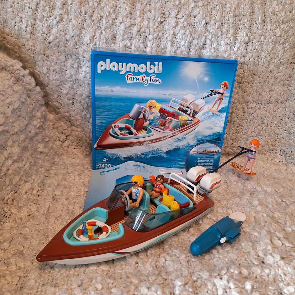 Playmobil 9428 Motorboot mit Unterwassermotor in Soest